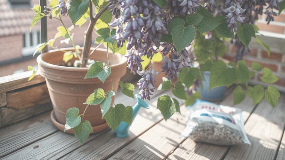 Jakie nawozy są najlepsze dla wisterii w donicy?