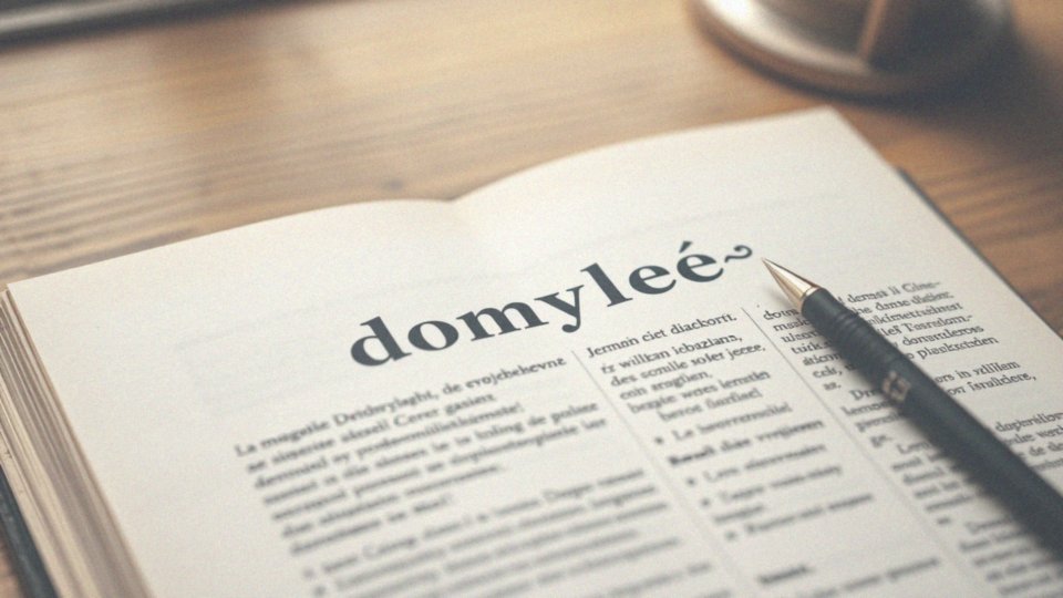 Dlaczego _domyśleć_ jest uważane za poprawną pisownię?