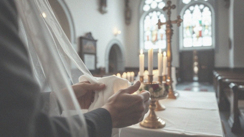 Jakie role pełnią matka i ojciec chrzestny podczas ceremonii?