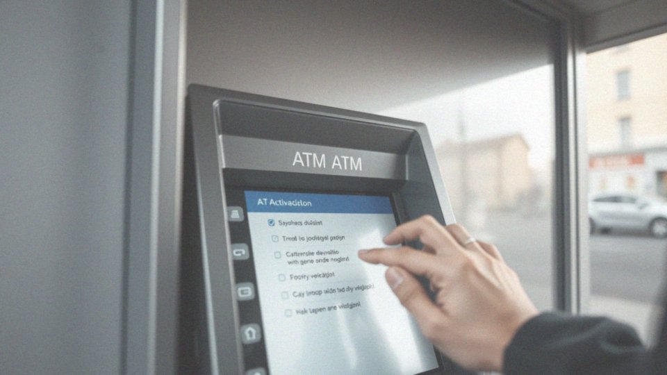 Aktywacja karty w bankomacie – jak to zrobić krok po kroku?
