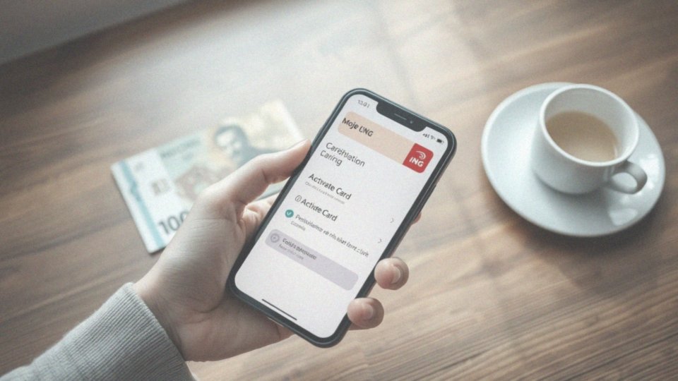 Jak aktywować kartę ING w aplikacji mobilnej? Praktyczny przewodnik