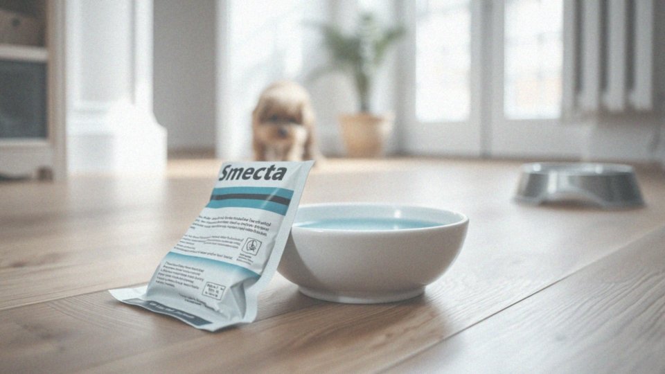 Smecta dla psa – jak podawać i dawkować skutecznie?